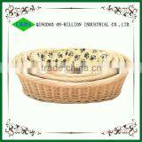 Decorative Wicker Pet House Cat Bed Wholesale thumbnail-2