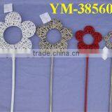 Decorative Wicker Flower Decoration thumbnail-1