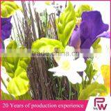 Hot Sale China Manufacturer Silk Floral Wreath Decorative for Wedding Hanging Home Wall Decoration