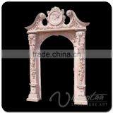 House Decor Stone Carving Marble Sculpture Door