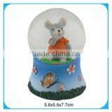 Resin Animal (mouse) Water Globe Crafts thumbnail-1
