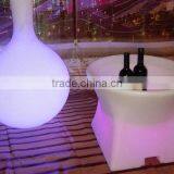 Popular Big Outdoor Plastic Flower Pot With Led Light thumbnail-5