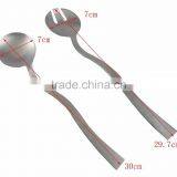 Stainless Steel Cooking Tools Salad Spoon And Salad Fork thumbnail-2
