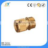 Brass 3/4'' Quick Garden Hose Connector thumbnail-3