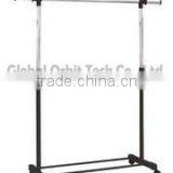 Extendable Single Clothes Rack, High Quality Clothes Hanger Rack With Wheels thumbnail-6