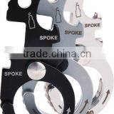 2017 New Style Multi Tool Keychain, Folding Knife, Multifunctional Keyring Tool Mini Tool Keychain thumbnail-1