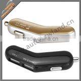 Aluminium Alloy Auto Phone Charger With High Brightness LED thumbnail-1
