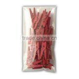 Decorate Spring Clothes Pet Mini Size Birch Wooden Clothespin thumbnail-5