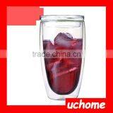 UCHOME Fancy Handmade Creative Borosilicate Glass Cappuccino Coffe Cup thumbnail-4