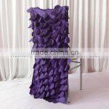 Luxury 3D Ruffled Taffeta Chiavari Chair Cover 2 Style For Choice 50PCS A Lot With Free Shipping thumbnail-3