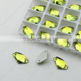 100% Good Quality Special Shape Sew on Flat Back k5 Crystals Stones thumbnail-2