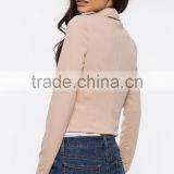 2016 Fashion Design Elegant Ladies Bulk Wholesale Jacket thumbnail-3