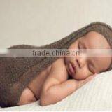High Quality Wooven Crochet Newborn Baby Photography Props Baby Sleeping Bag thumbnail-1
