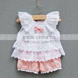 New Born Gift Sets Ruffle Pants Baby Girl Boutique Clothing Sets thumbnail-1