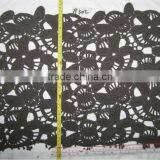 100% Cotton Crochet Fabric With Flower Lace Pattern thumbnail-1