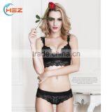HSZ-G18964 Stylish Woman Push Up 32 Size Bra Set Ladies Underwear Sexy Panty New Style Japanese Mature Women Lace Lingerie thumbnail-2