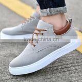 Zm11598a Fashion Pure Color 2017 New Style Men Casual Canvas Shoes thumbnail-2