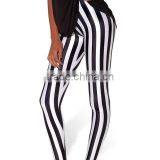 Chinese Factory Custom Design Yoga Pants Gym Wear Girls Yoga Pants Sublimated Surface Leggings thumbnail-3