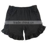 Best-selling Boutique Baby Clothing Infant&toddler Clothes Baby Icing Ruffle Solid Blank Infant Baby Shorts thumbnail-6