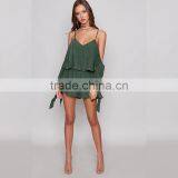 Latest off Shoulder Romper Designs Ladies Summer Casual Clothing thumbnail-6