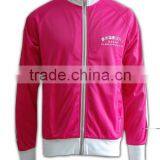 Great Workmanship Popular 100% Cotton Pink Quilted Sweatshirts thumbnail-2