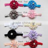Glitter Flower Baby Headband, Baby Party Wear Headband thumbnail-2