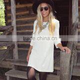 Elegant Summer Women Casual Long Sleeve Dress Fashion Designs For Wholesale 2017 thumbnail-5