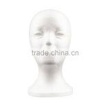 New Female Styrofoam Mannequin Manikin Head Maniqui Model Foam Wig Hair Glasses Display Hot Worldwide thumbnail-2