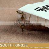 Interesting Unique Shape and Pattern Bronze Creative Metal Bookmark Classmate Gift thumbnail-4