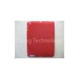 Smart Red Color TPU Skin Solid Designs Soft Case for MINI Apple IPad2