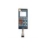 Custom White Fexible Aluminum Membrane Switch Panel ,100M Insulation Resistance 0.35mm