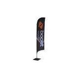 Custom vertical Advertising Beach Flag Banner for Quick Exhibition Booth