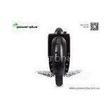 Black Sport Boy / Girl One Wheel Electric Unicycle , Motorised Gyro Unicycle