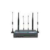 4G 4 LAN RJ45 Ethernet Industrial LTE Router , Dual SIM Load Balancing Wireless Router thumbnail-1