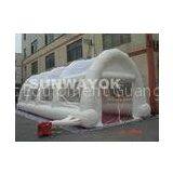 White Large Inflatable Tent With Waterproof Double Stitching PVC Material