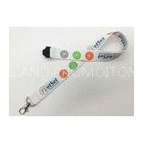2.0*90cm Customize Your Own Lanyard , Safety Neck Lanyards With Swivel J Hook