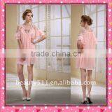Astergarden New Design Emma Roberts Style Beaded Pink Chiffon Short Party Dress AS032-5 thumbnail-1