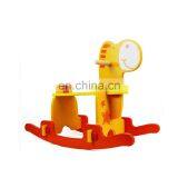 High Quality Toys Montessori Solid Wooden Adjustable Rocking Horse For Kids thumbnail-3