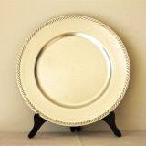 Plastic Charger Plate,christmas Decoration Plate Charger Plate Made in China YF-60057 thumbnail-5
