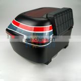 Classical black rear luggage box Motorcycle tail box