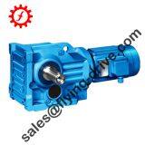 K series Helical Bevel Geared Motor speed reducer reduction gearbox