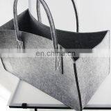 Waterproof Large Size Shopper Shopping Handbag Organizer Felt Chinese Products Non Woven Women Hand Bag thumbnail-2