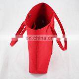 OEM Medium Size Felt Funny Bag Tote With Custom Printed Logo Beach Bags thumbnail-3