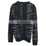 DiZNEW Wholesale Cotton Jacquard Knitted Pullover Sweater Men thumbnail-6