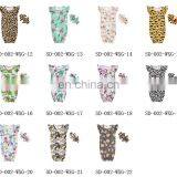 Floral Pattern Printing Newborn Baby Flutter Sleeve Sleep Gown Wholesale Baby Sleeping Bags. thumbnail-6
