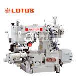 LT 600D-38CBRP DIRECT DRIVE CRLINDER-BED INTERLOCK SEWING MACHINE WITH AUTO-THREAD WIPE(UP)(WITH REAR PULLER) thumbnail-1