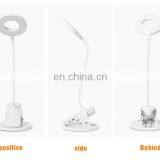 Modern Portable USB Rechargeable Bedside Study Mini Led Table Lamp Clip Desk Lamp thumbnail-4