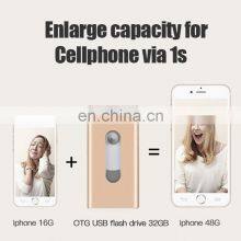 2018 High Capacity Smartphone OTG Flash Drive USB External Flash Drive for Iphone thumbnail-2