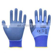 15 Gauge Nylon Polyester Fully Foam Nitrile Coated Safety Gloves thumbnail-3