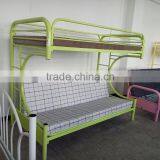 Twin Futon Iron Bunk Bed thumbnail-3